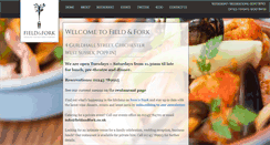 Desktop Screenshot of fieldandfork.co.uk